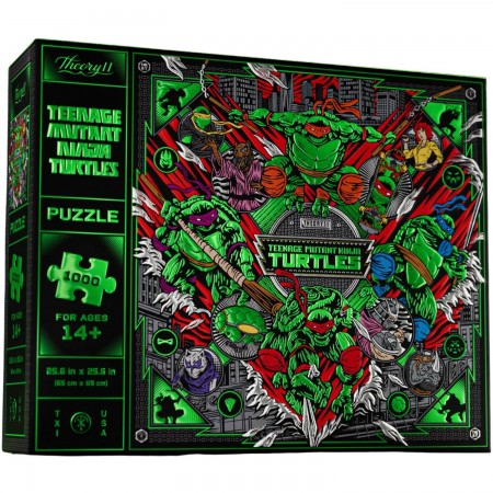 Teenage Mutant Ninja Turtles dėlionė 1000 detalių Theory11